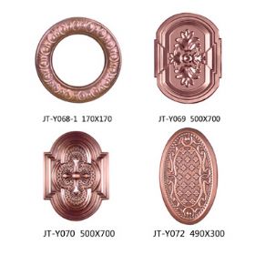 Copper flower (round) Y seriesJT-Y068-1-Y072