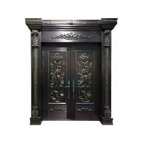 Luxury copper door series銅門-011