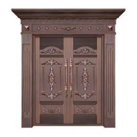 Luxury copper door series銅門(mén)-12