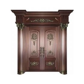 Luxury copper door series銅門-021