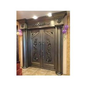 Luxury copper door series銅門-023