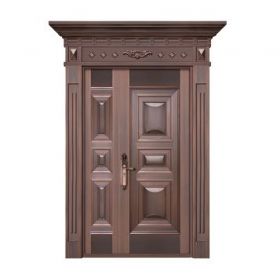 Luxury copper door series銅門-26