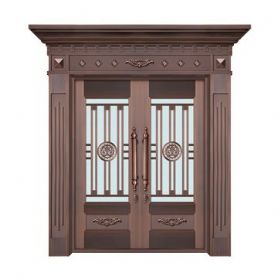 Luxury copper door series銅門-30