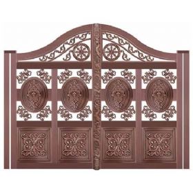 Luxury copper door series銅門-006