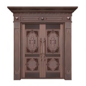 Luxury copper door series銅門-06