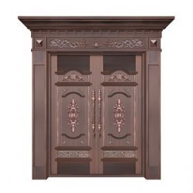 Luxury copper door series銅門-07