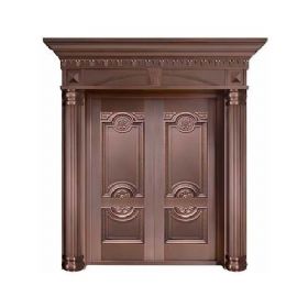 Luxury copper door series銅門-065