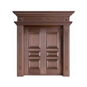 Luxury copper door series銅門-068