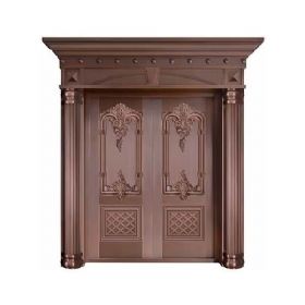 Luxury copper door series銅門-069