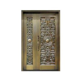 Luxury copper door series銅門-86