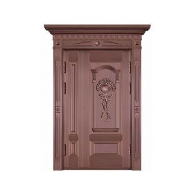 Luxury copper door series銅門-88