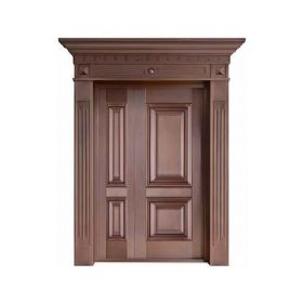 Luxury copper door series銅門-87