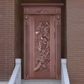 Luxury copper door series銅門-93