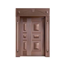 Luxury copper door series銅門-92